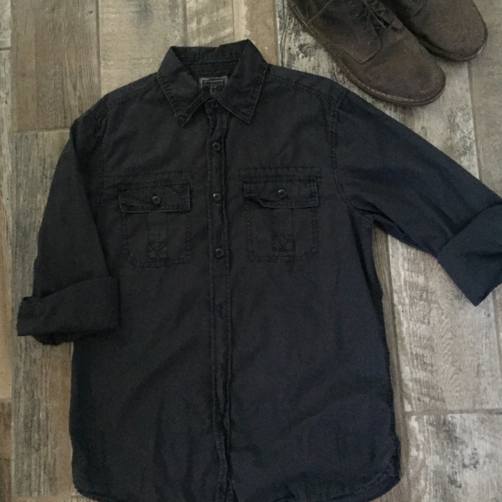Casual converse button down shirt